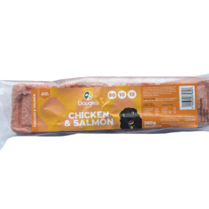 Dougies 80-10-10 Chicken & Salmon 560g x 20
