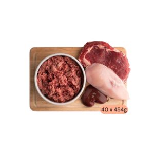 Rhondda Raw Chicken & Beef Bulk Deal 40 x 454g