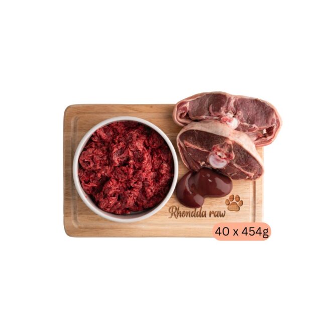 Rhondda Raw Lamb Bulk Deal 40 x 454g