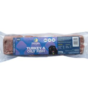 Dougies 80-10-10 Turkey & Oily Fish 560g x 10