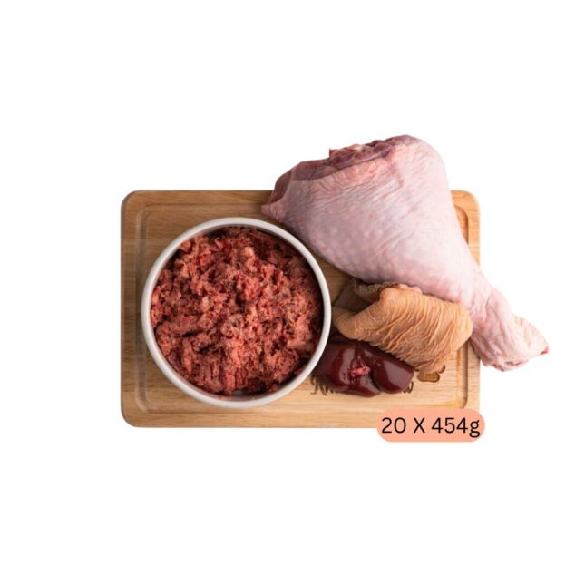Rhondda Raw Turkey & Tripe 20 x 454g Bulk Deal