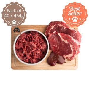 Rhondda Raw Beef 80-10-10 454g x 40