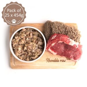 Rhondda Raw Beef & Tripe Complementary 25 x 454g