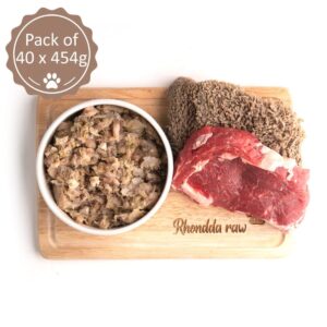 Rhondda Raw Beef & Tripe Complementary 40 x 454g