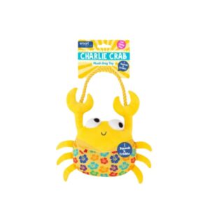Charlie Crab Summer Under the Sea Dog Toy