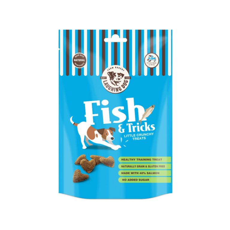 Laughing Dog Fish & Tricks Treats 125g