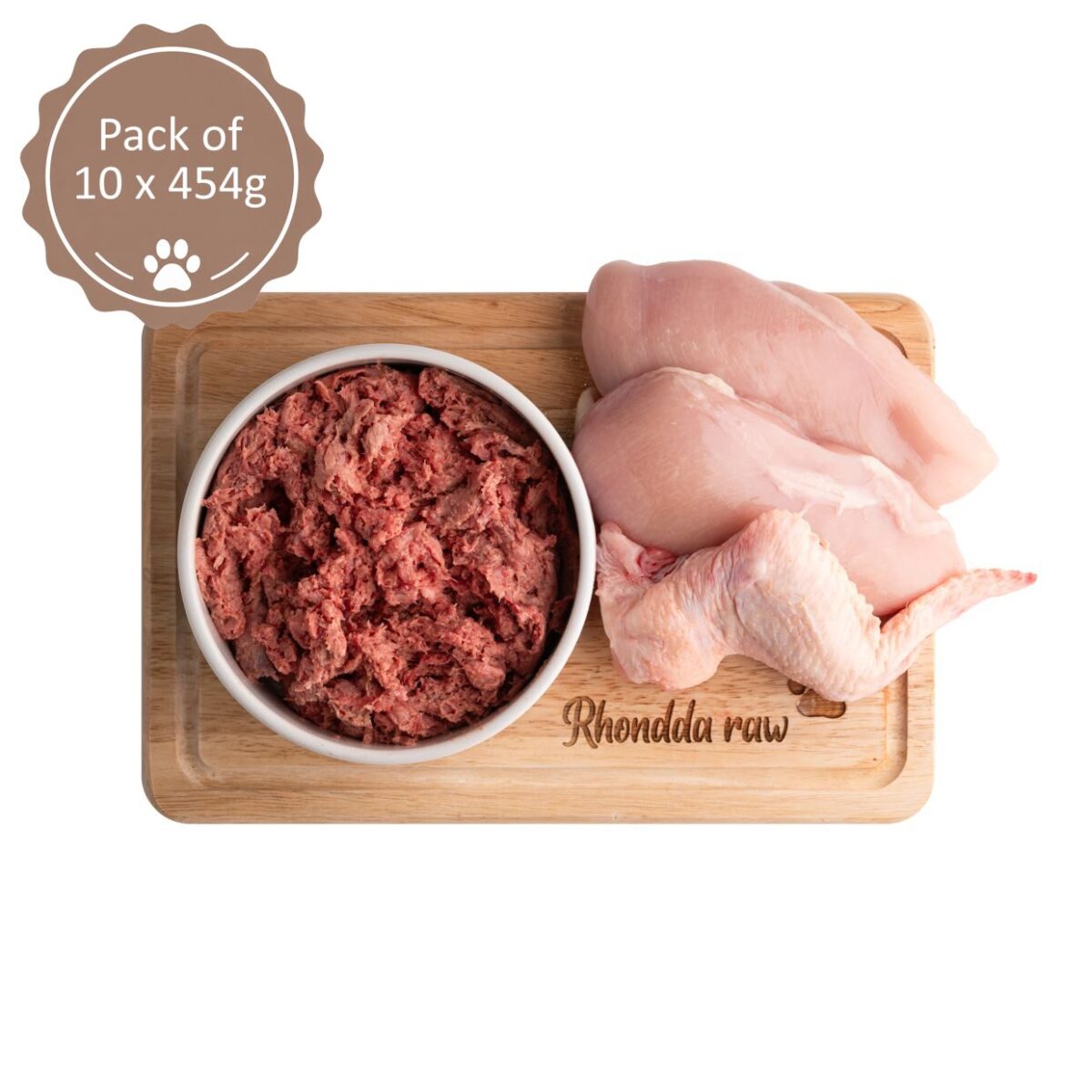 Rhondda Raw Complementary Chicken 10 x 454g